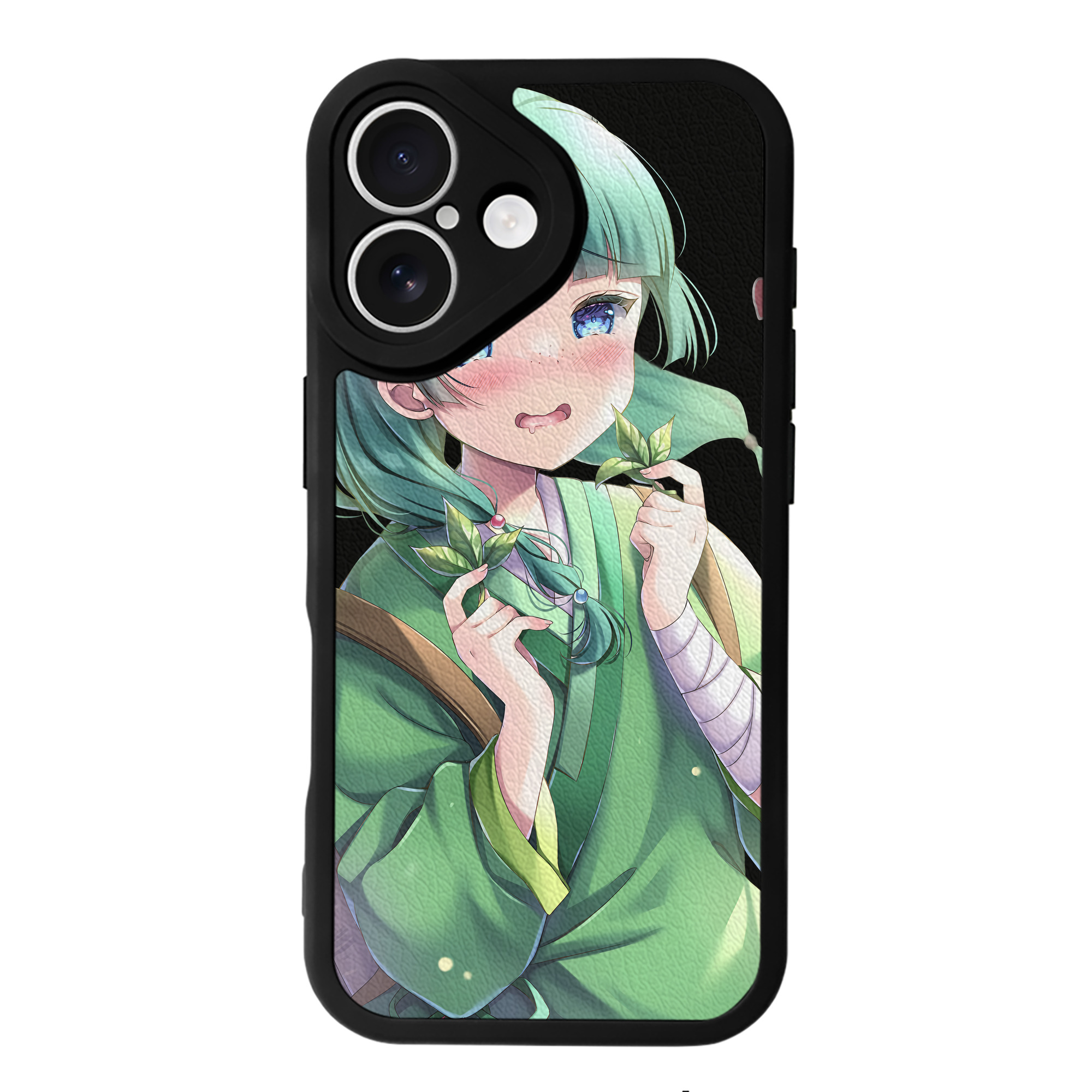 （画像用） 薬屋のひとりごと The Apothecary Diaries 【iPhone 16シリーズ対応】シリコンスマホケース（レザー調） 材質：シリコン